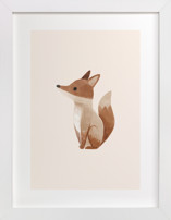 Baby Fox Children's Art Prints