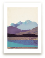 Peaceful Valley by Field and Sky