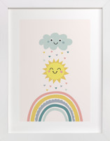 How to make a rainbow Children's Art Prints