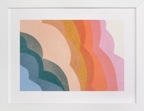 Rainbow Clouds Children's Art Prints