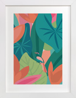 Bold Jungle Bird Children's Art Prints