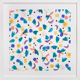 Geometric plants Children's Art Prints