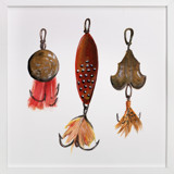 Fishing Lures No. 1 Children's Art Prints
