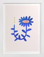 A Flower For You, A Flower For Me II Children's Art Prints