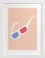 3-D glasses Children's Art Prints