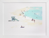 Surf City 2 Children's Art Prints