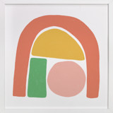 Undercover Shapes Children's Art Prints