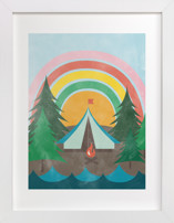 Camp Rainbow Children's Art Prints