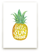 Sunshine Pineapple by Stardust Design Studio
