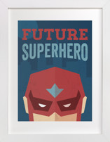 He's a Future Superhero Children's Art Prints