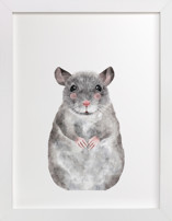 Baby Animal Rat Children's Art Prints