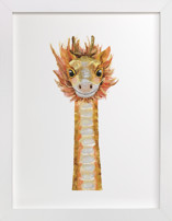 Baby Animal Dragon Children's Art Prints