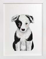 Baby Animal Dog Children's Art Prints