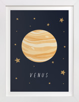 Solar System II (Venus) Children's Art Prints