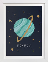 Solar System IV (Uranus) Children's Art Prints