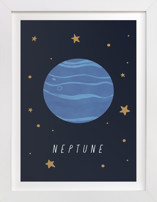 Solar System V (Neptune) Children's Art Prints