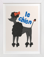 French Dog Children's Art Prints