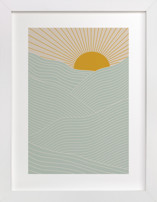 Sun and Moon I Children's Art Prints