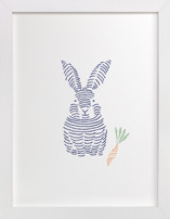 Lined Animals IV Children's Art Prints