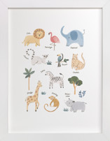 Safari Friends 1 Children's Art Prints