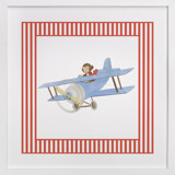 Safari Planes 2 Children's Art Prints