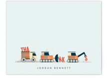 Trucker Appreciation Children's Stationery