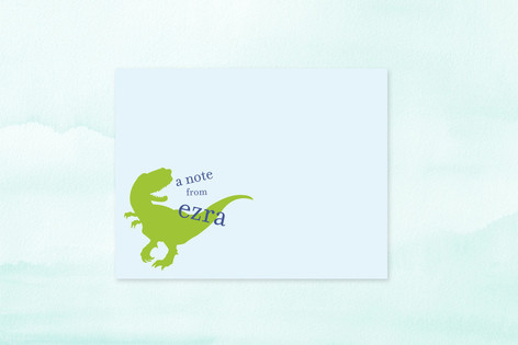 T-Rex Children's Stationery