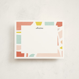 Collage Frame Children's Stationery