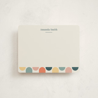 Half Circles Children's Stationery