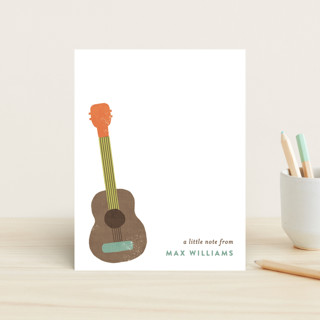 Guitar Children's Stationery