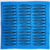 Blue Sardines Tea Towel Tea Towels