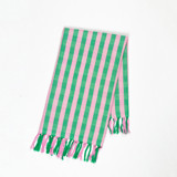 Flora Striped Handwoven Cotton Kitchen Towel Tea Towels