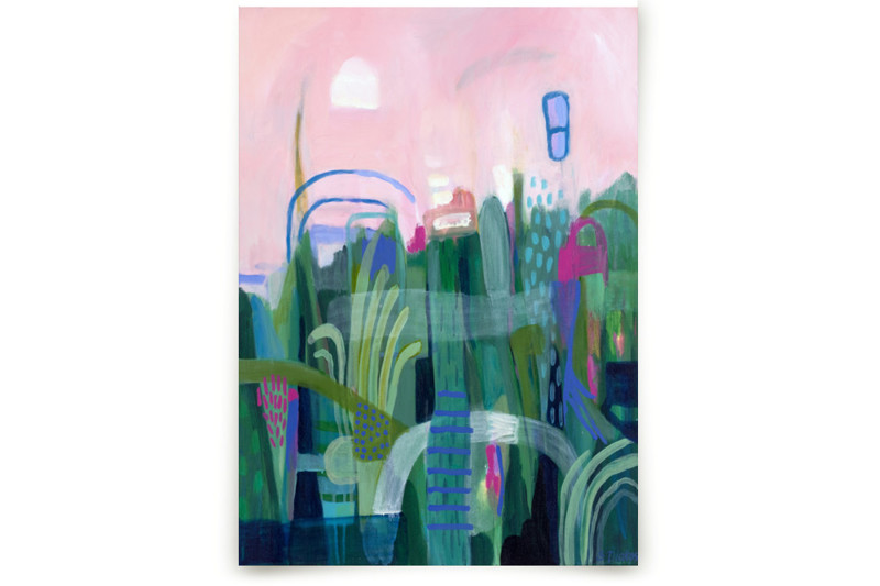 Feel So Fine Children's and Nursery Wall Mural by Sarina Diakos Minted