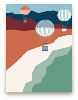 coastal balloons Children's and Nursery Wall Mural