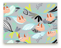 Rainforest Sloths Children's and Nursery Wall Mural