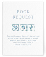Petite Jolie Letterpress Baby Shower Insert Cards