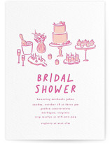 Letterpress Bridal Shower Invitations
