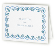 Petite Jolie Letterpress Bridal Shower Thank You Cards