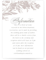 Garden Topper Letterpress Direction Cards