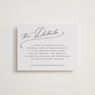 Noted Letterpress Direction Cards
