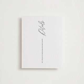 terrace Letterpress Direction Cards
