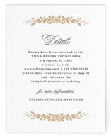 Letterpress Direction Cards