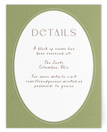 Letterpress Direction Cards