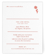 Letterpress Direction Cards