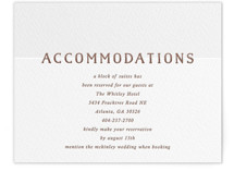 Letterpress Direction Cards