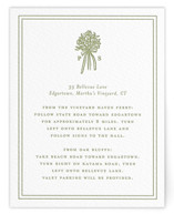 Letterpress Direction Cards
