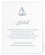 Mariner Letterpress Direction Cards