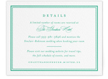 Hartford Letterpress Direction Cards