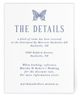 Botanical Dream Letterpress Direction Cards