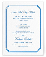 Brasserie Letterpress Direction Cards